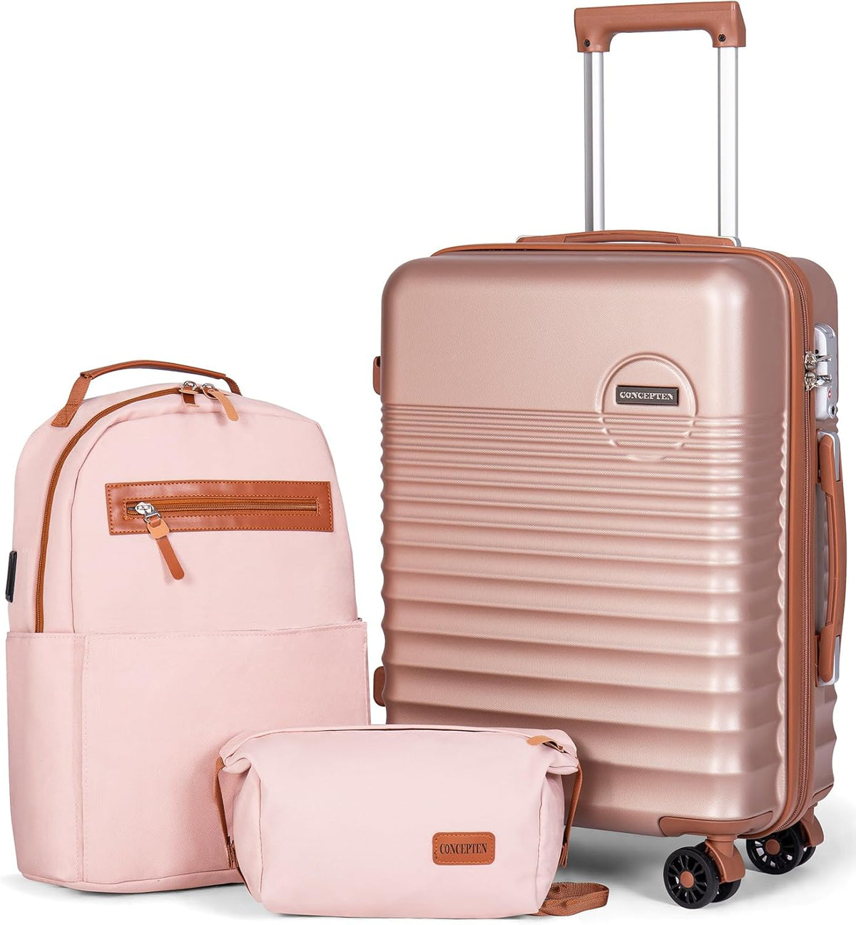 Carry On Luggage 22x14x9 Airline Approved, 20-inch Hard Shell Suitcases with Wheels, ABS Lightweight Carry on Suitcase with TSA Lock
