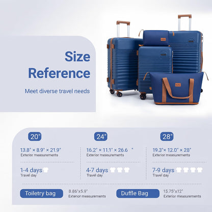 Carry On Luggage 22x14x9 Airline Approved, 20-inch Hard Shell Suitcases with Wheels, ABS Lightweight Carry on Suitcase with TSA Lock