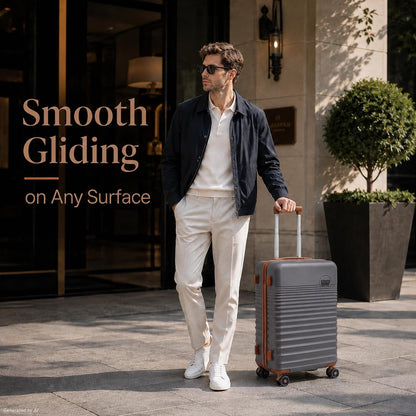 Carry On Luggage 22x14x9 Airline Approved, 20-inch Hard Shell Suitcases with Wheels, ABS Lightweight Carry on Suitcase with TSA Lock