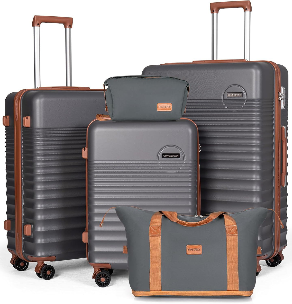 Carry On Luggage 22x14x9 Airline Approved, 20-inch Hard Shell Suitcases with Wheels, ABS Lightweight Carry on Suitcase with TSA Lock