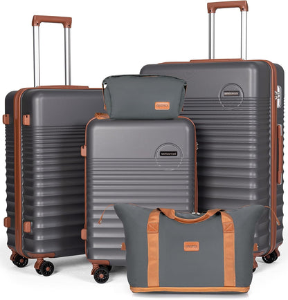 Carry On Luggage 22x14x9 Airline Approved, 20-inch Hard Shell Suitcases with Wheels, ABS Lightweight Carry on Suitcase with TSA Lock