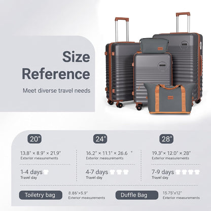 Carry On Luggage 22x14x9 Airline Approved, 20-inch Hard Shell Suitcases with Wheels, ABS Lightweight Carry on Suitcase with TSA Lock
