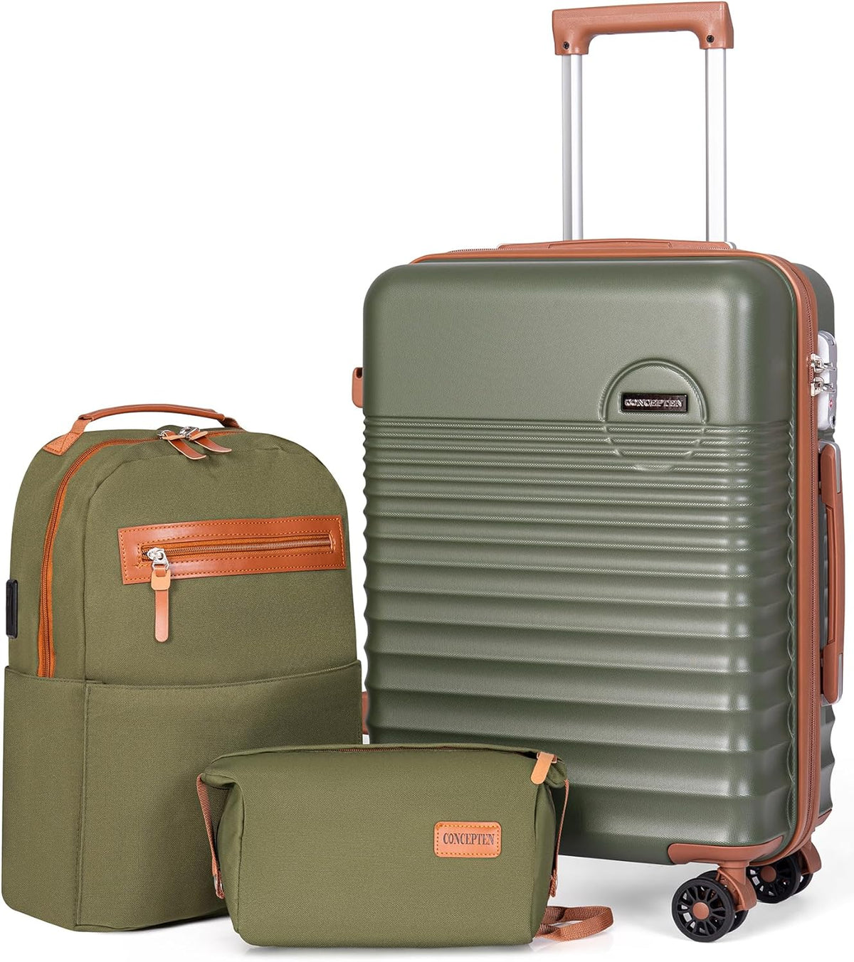 Carry On Luggage 22x14x9 Airline Approved, 20-inch Hard Shell Suitcases with Wheels, ABS Lightweight Carry on Suitcase with TSA Lock