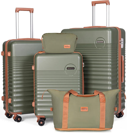 Carry On Luggage 22x14x9 Airline Approved, 20-inch Hard Shell Suitcases with Wheels, ABS Lightweight Carry on Suitcase with TSA Lock
