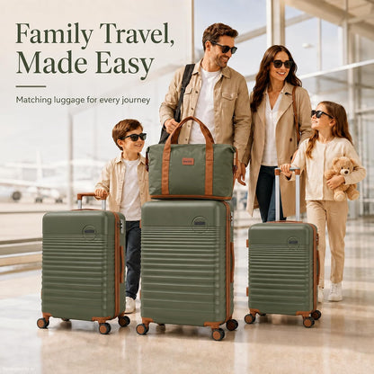 Carry On Luggage 22x14x9 Airline Approved, 20-inch Hard Shell Suitcases with Wheels, ABS Lightweight Carry on Suitcase with TSA Lock