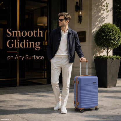 Carry On Luggage 22x14x9 Airline Approved, 20-inch Hard Shell Suitcases with Wheels, ABS Lightweight Carry on Suitcase with TSA Lock