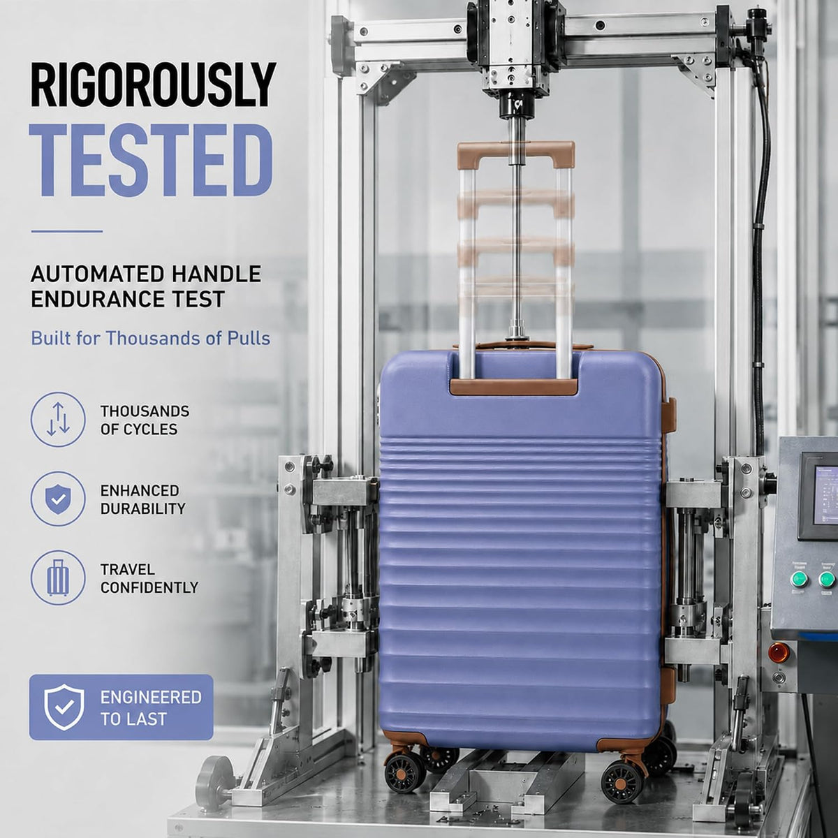 Carry On Luggage 22x14x9 Airline Approved, 20-inch Hard Shell Suitcases with Wheels, ABS Lightweight Carry on Suitcase with TSA Lock