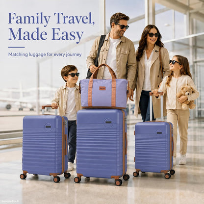 Carry On Luggage 22x14x9 Airline Approved, 20-inch Hard Shell Suitcases with Wheels, ABS Lightweight Carry on Suitcase with TSA Lock