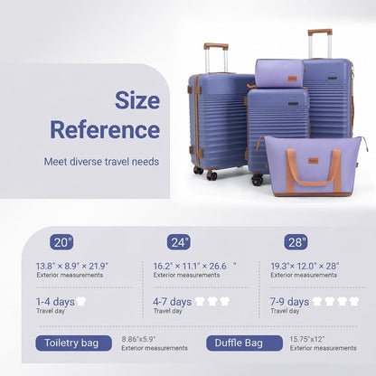 Carry On Luggage 22x14x9 Airline Approved, 20-inch Hard Shell Suitcases with Wheels, ABS Lightweight Carry on Suitcase with TSA Lock