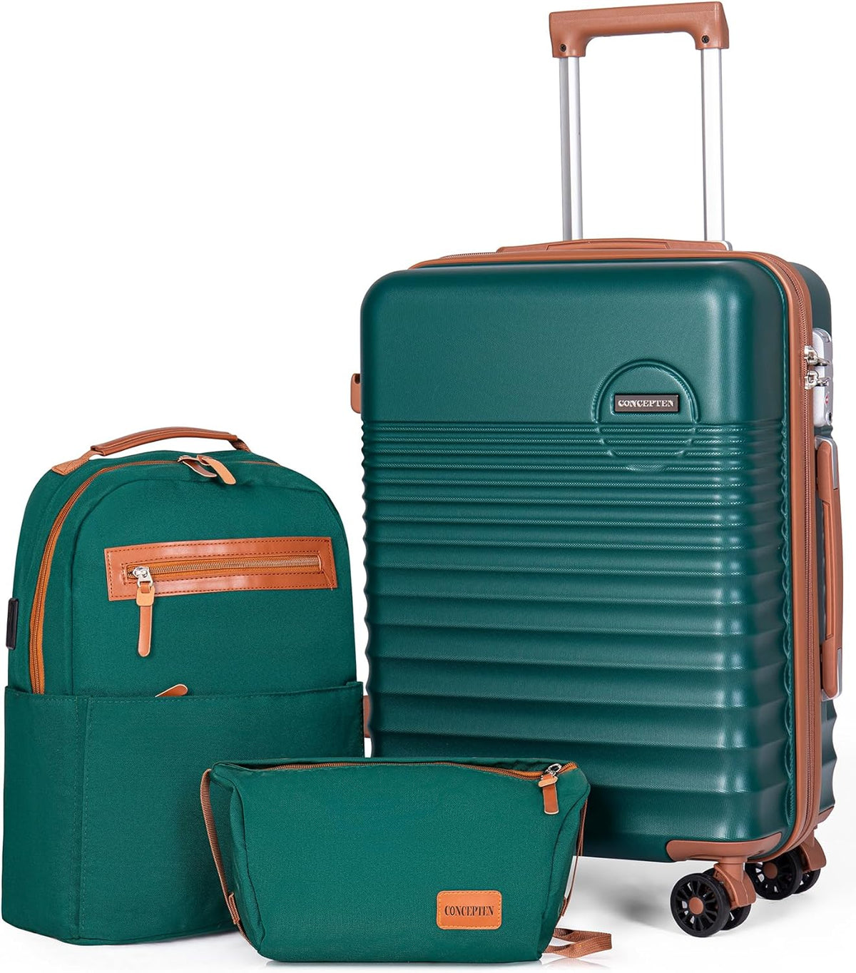 Carry On Luggage 22x14x9 Airline Approved, 20-inch Hard Shell Suitcases with Wheels, ABS Lightweight Carry on Suitcase with TSA Lock