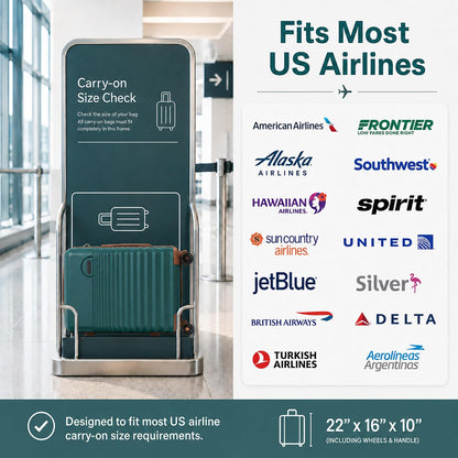 Carry On Luggage 22x14x9 Airline Approved, 20-inch Hard Shell Suitcases with Wheels, ABS Lightweight Carry on Suitcase with TSA Lock