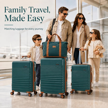 Carry On Luggage 22x14x9 Airline Approved, 20-inch Hard Shell Suitcases with Wheels, ABS Lightweight Carry on Suitcase with TSA Lock