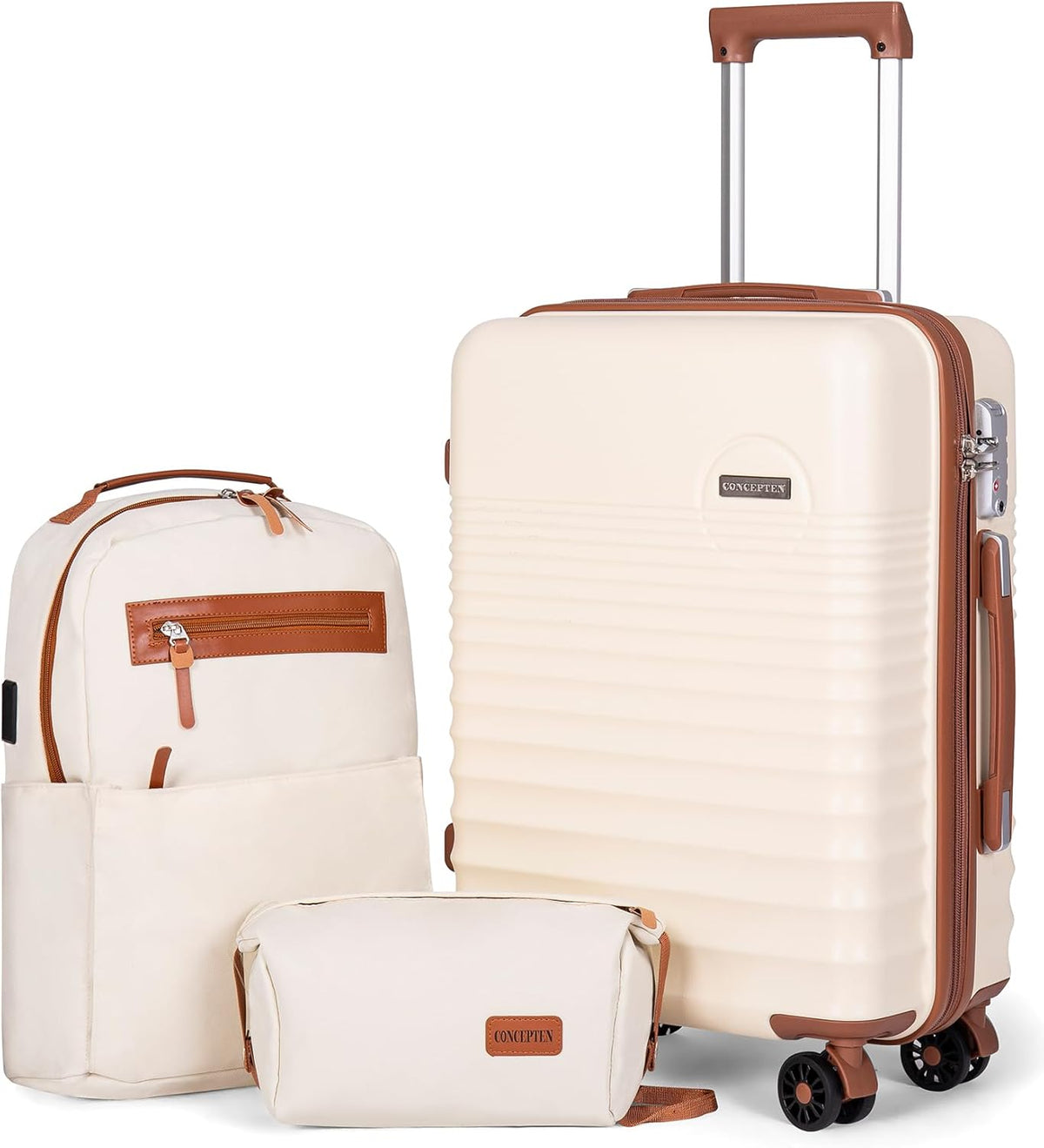 Carry On Luggage 22x14x9 Airline Approved, 20-inch Hard Shell Suitcases with Wheels, ABS Lightweight Carry on Suitcase with TSA Lock