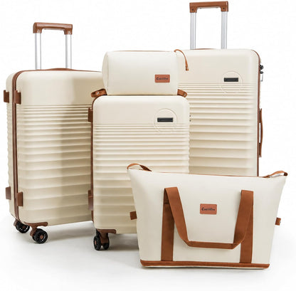 Carry On Luggage 22x14x9 Airline Approved, 20-inch Hard Shell Suitcases with Wheels, ABS Lightweight Carry on Suitcase with TSA Lock