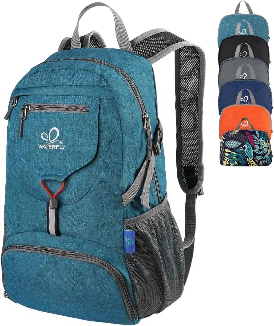 Small Lightweight Packable Backpack: 20l Hiking Daypack Man Woman | 20L,Recycled nylon material,Multi-compartment storage,Water-resistant,Everyday carry,Ultra Light Foldable Travel Day Pack