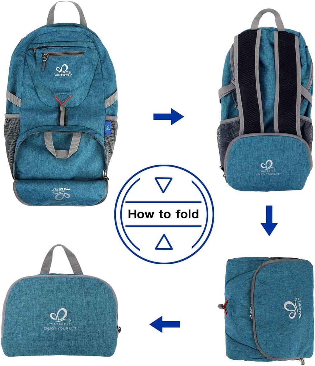 Small Lightweight Packable Backpack: 20l Hiking Daypack Man Woman | 20L,Recycled nylon material,Multi-compartment storage,Water-resistant,Everyday carry,Ultra Light Foldable Travel Day Pack