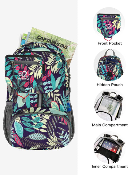 Small Lightweight Packable Backpack: 20l Hiking Daypack Man Woman | 20L,Recycled nylon material,Multi-compartment storage,Water-resistant,Everyday carry,Ultra Light Foldable Travel Day Pack