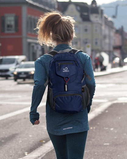 Small Lightweight Packable Backpack: 20l Hiking Daypack Man Woman | 20L,Recycled nylon material,Multi-compartment storage,Water-resistant,Everyday carry,Ultra Light Foldable Travel Day Pack