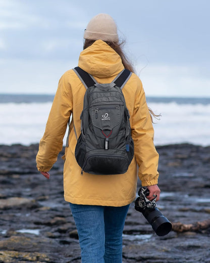 Small Lightweight Packable Backpack: 20l Hiking Daypack Man Woman | 20L,Recycled nylon material,Multi-compartment storage,Water-resistant,Everyday carry,Ultra Light Foldable Travel Day Pack