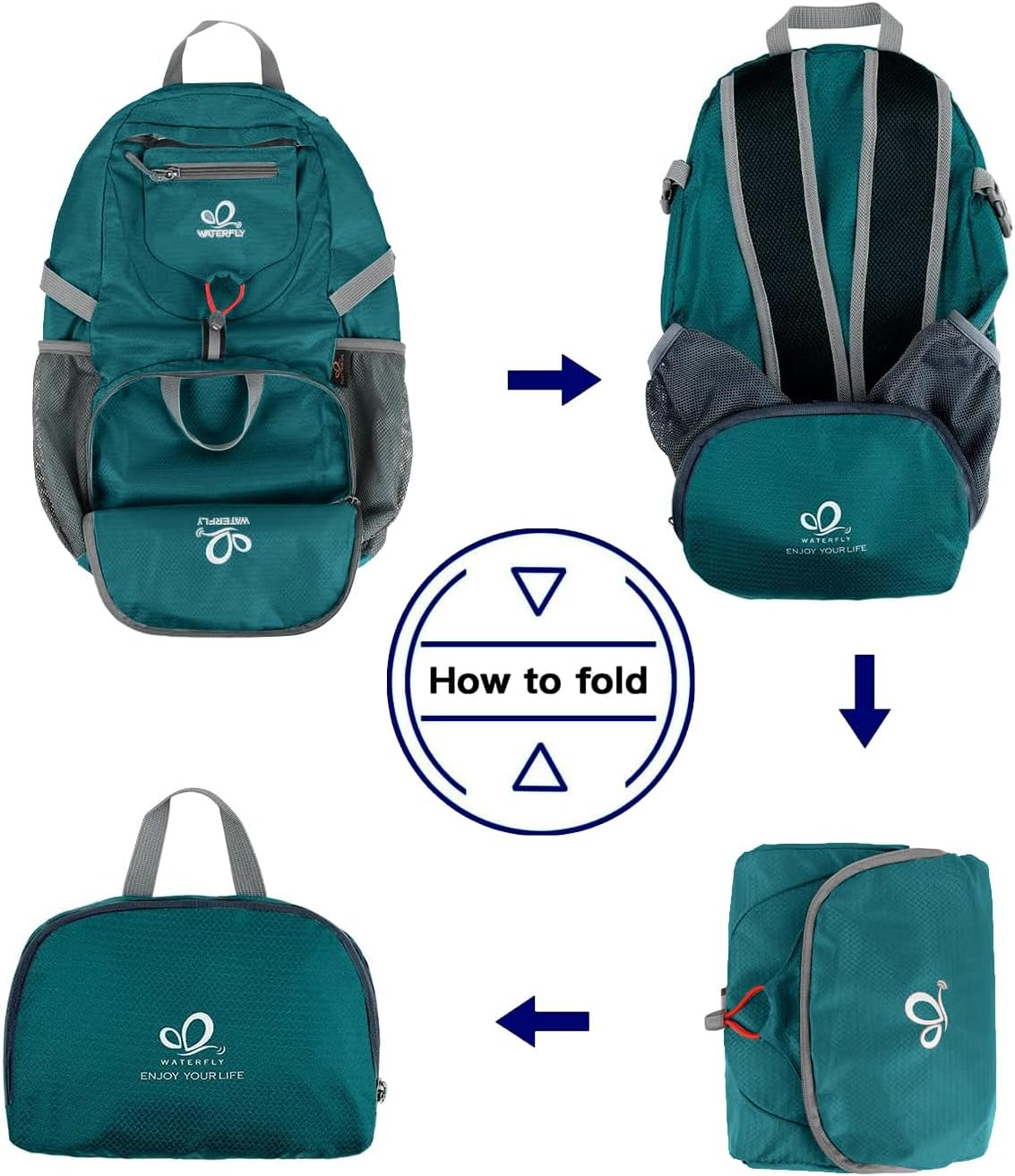 Small Lightweight Packable Backpack: 20l Hiking Daypack Man Woman | 20L,Recycled nylon material,Multi-compartment storage,Water-resistant,Everyday carry,Ultra Light Foldable Travel Day Pack