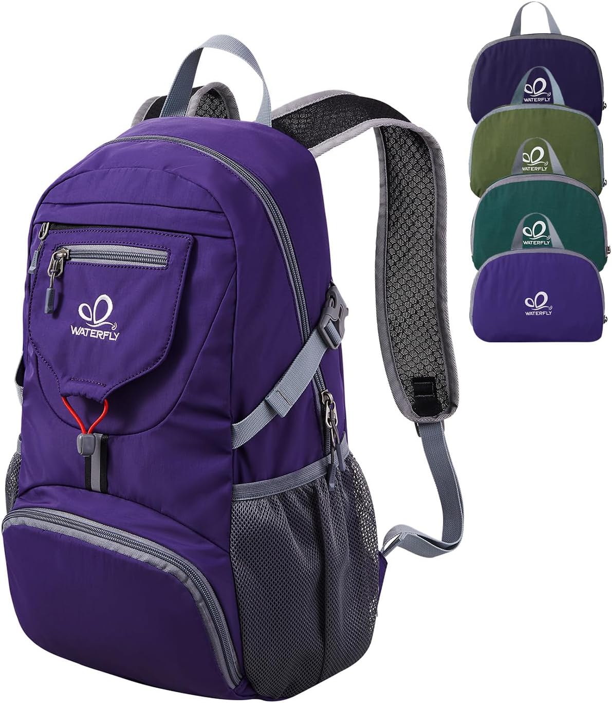 Small Lightweight Packable Backpack: 20l Hiking Daypack Man Woman | 20L,Recycled nylon material,Multi-compartment storage,Water-resistant,Everyday carry,Ultra Light Foldable Travel Day Pack