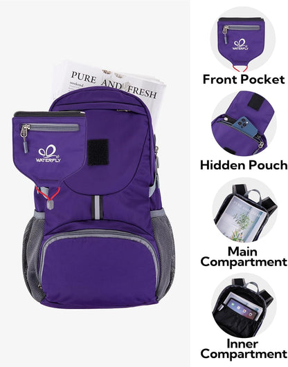 Small Lightweight Packable Backpack: 20l Hiking Daypack Man Woman | 20L,Recycled nylon material,Multi-compartment storage,Water-resistant,Everyday carry,Ultra Light Foldable Travel Day Pack