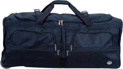 Rolling Duffel Bag, Black, 22" - Colors A