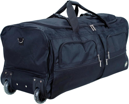 Rolling Duffel Bag, Black, 22" - Colors A