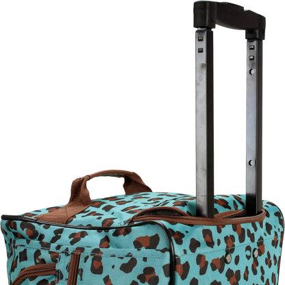 Rolling Duffel Bag, Black, 22" - Colors A