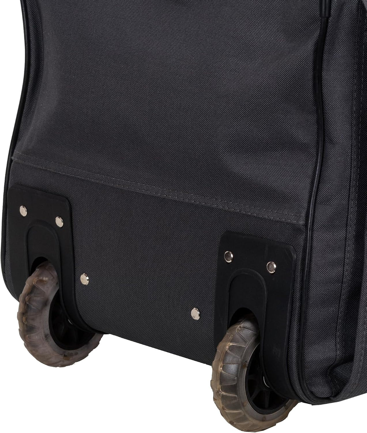 Rolling Duffel Bag, Black, 22" - Colors A