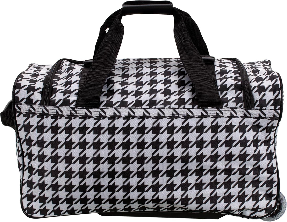 Rolling Duffel Bag, Black, 22" - Colors A