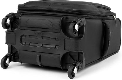 Maxlite 5 Softside Expandable Luggage with 4 Spinner Wheels, Lightweight Suitcase, Men and Women, Slate Green, Carry-on 21-Inch