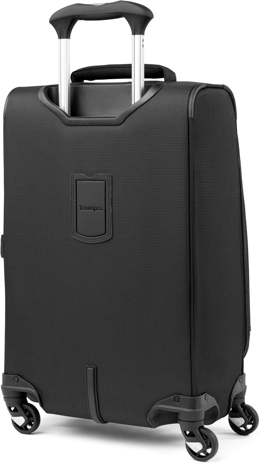 Maxlite 5 Softside Expandable Luggage with 4 Spinner Wheels, Lightweight Suitcase, Men and Women, Slate Green, Carry-on 21-Inch