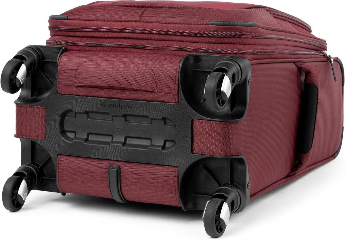 Maxlite 5 Softside Expandable Luggage with 4 Spinner Wheels, Lightweight Suitcase, Men and Women, Slate Green, Carry-on 21-Inch