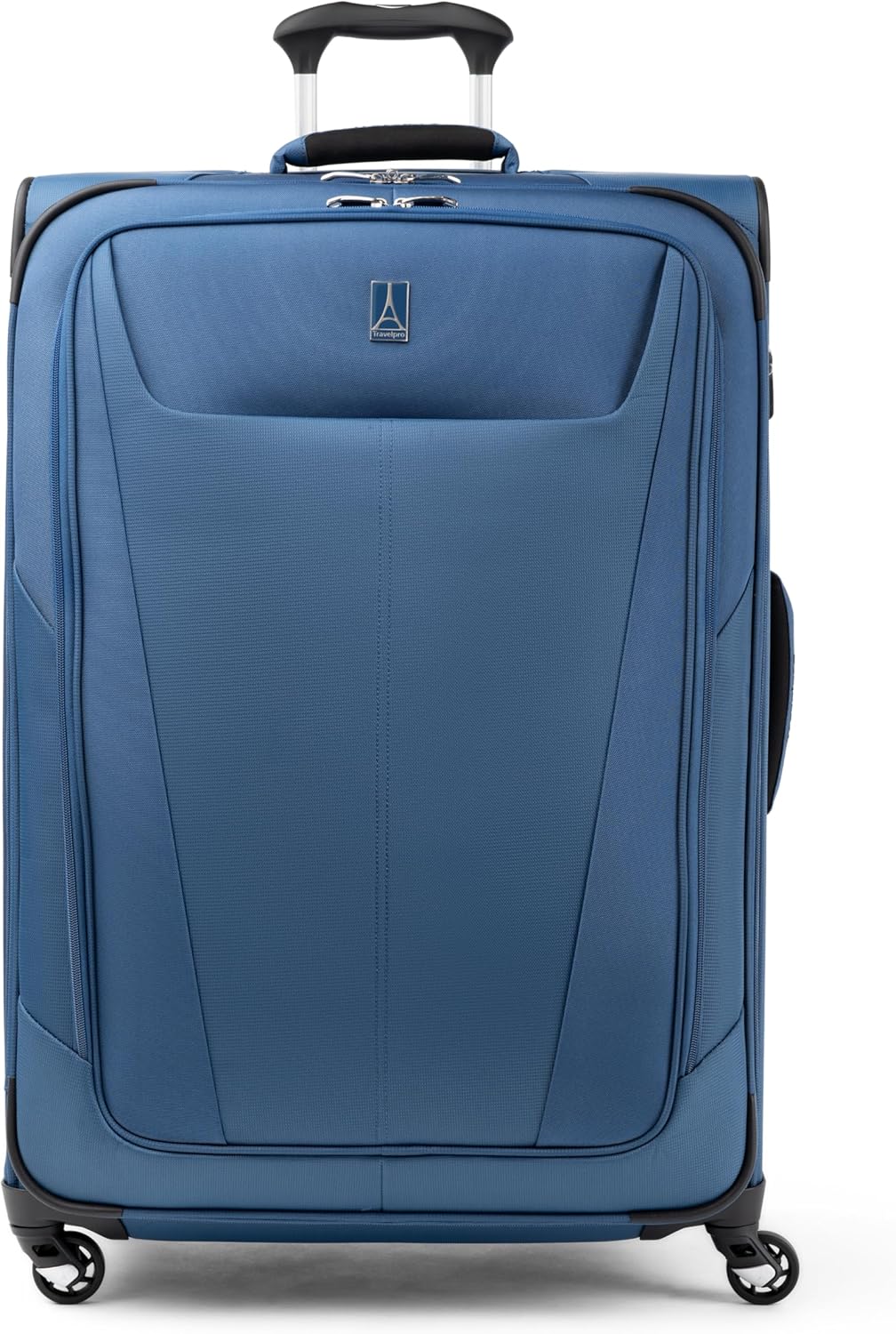 Maxlite 5 Softside Expandable Luggage with 4 Spinner Wheels, Lightweight Suitcase, Men and Women, Slate Green, Carry-on 21-Inch