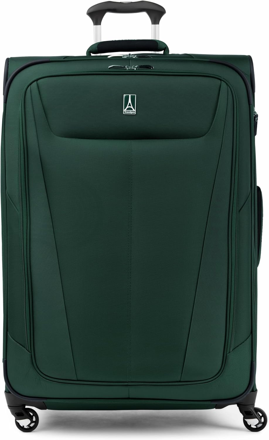 Maxlite 5 Softside Expandable Luggage with 4 Spinner Wheels, Lightweight Suitcase, Men and Women, Slate Green, Carry-on 21-Inch