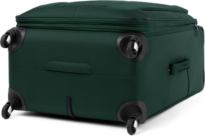 Maxlite 5 Softside Expandable Luggage with 4 Spinner Wheels, Lightweight Suitcase, Men and Women, Slate Green, Carry-on 21-Inch