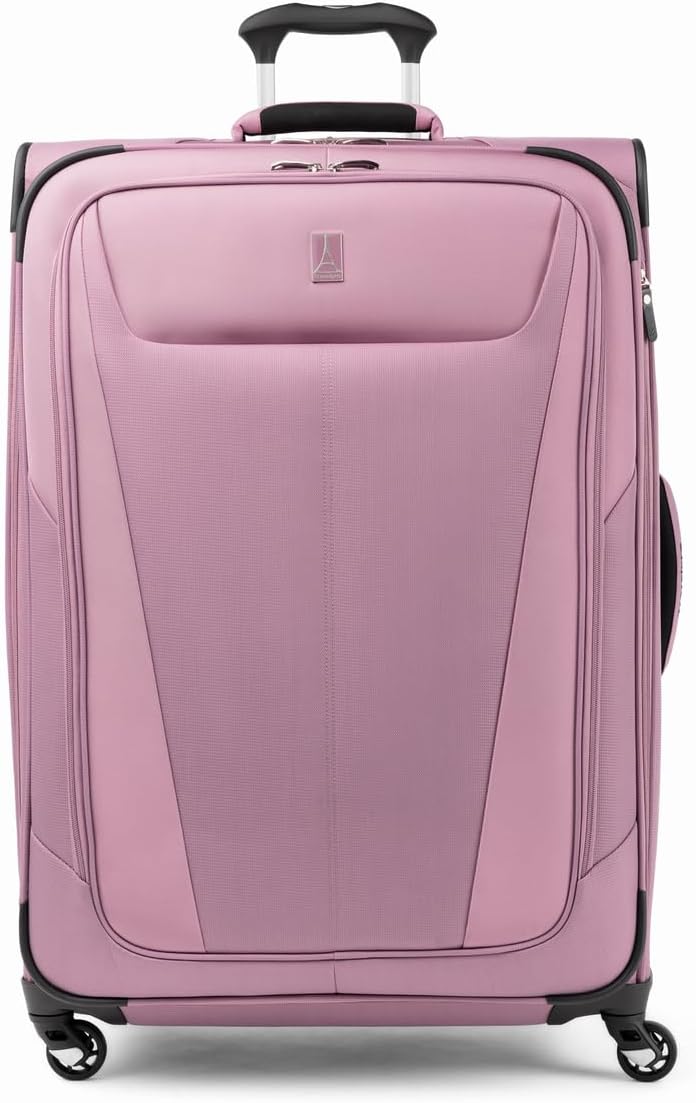 Maxlite 5 Softside Expandable Luggage with 4 Spinner Wheels, Lightweight Suitcase, Men and Women, Slate Green, Carry-on 21-Inch
