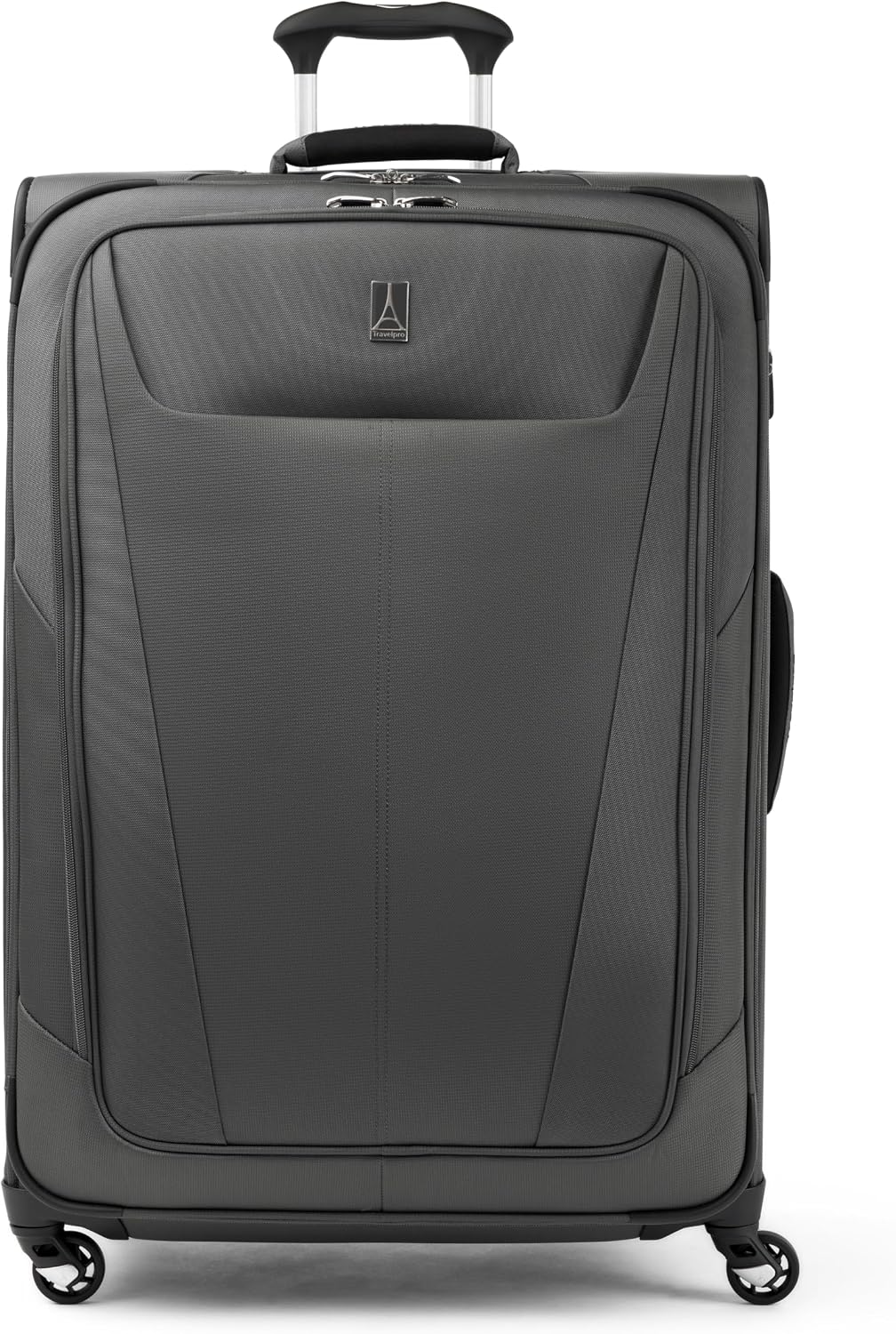 Maxlite 5 Softside Expandable Luggage with 4 Spinner Wheels, Lightweight Suitcase, Men and Women, Slate Green, Carry-on 21-Inch