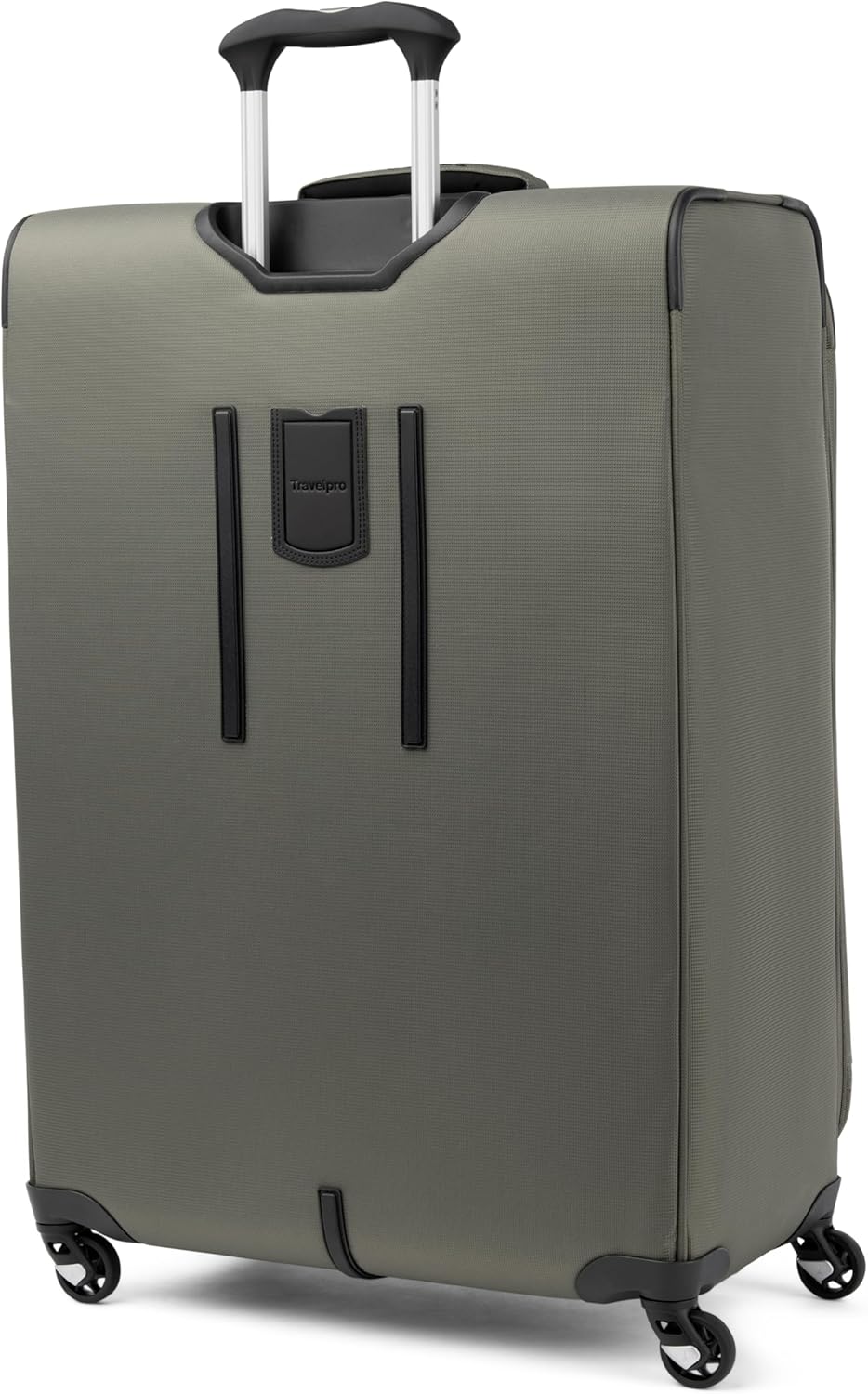 Maxlite 5 Softside Expandable Luggage with 4 Spinner Wheels, Lightweight Suitcase, Men and Women, Slate Green, Carry-on 21-Inch