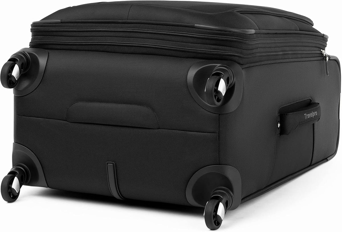 Maxlite 5 Softside Expandable Luggage with 4 Spinner Wheels, Lightweight Suitcase, Men and Women, Slate Green, Carry-on 21-Inch
