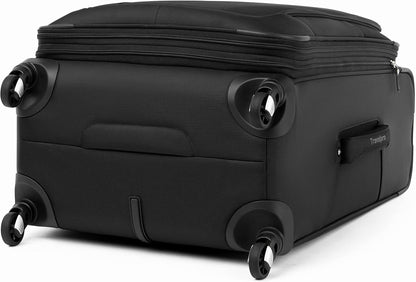 Maxlite 5 Softside Expandable Luggage with 4 Spinner Wheels, Lightweight Suitcase, Men and Women, Slate Green, Carry-on 21-Inch