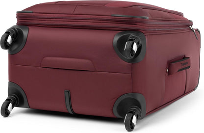 Maxlite 5 Softside Expandable Luggage with 4 Spinner Wheels, Lightweight Suitcase, Men and Women, Slate Green, Carry-on 21-Inch