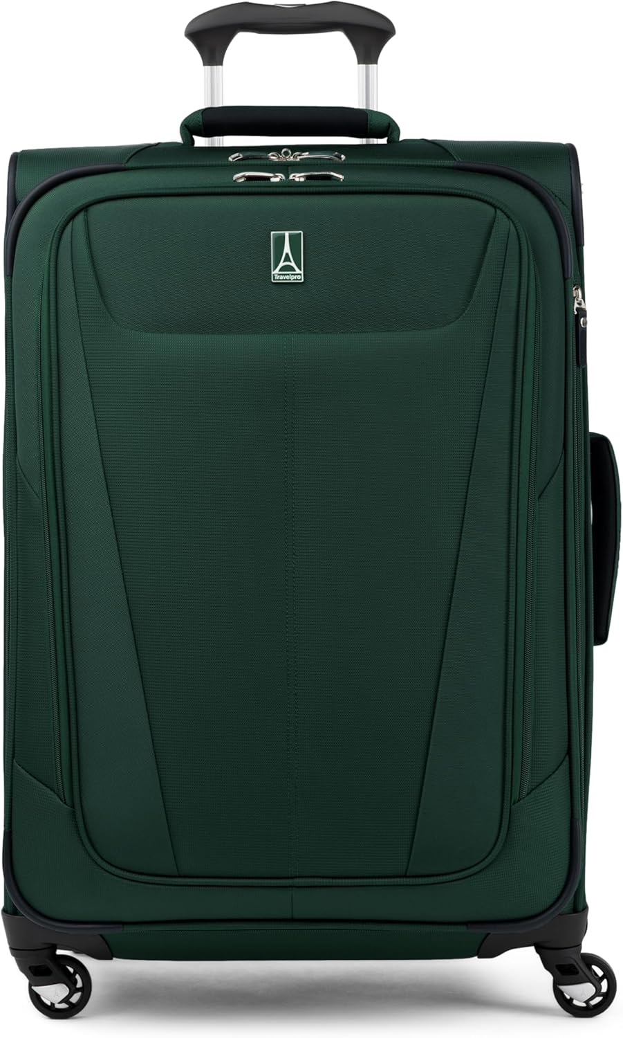 Maxlite 5 Softside Expandable Luggage with 4 Spinner Wheels, Lightweight Suitcase, Men and Women, Slate Green, Carry-on 21-Inch