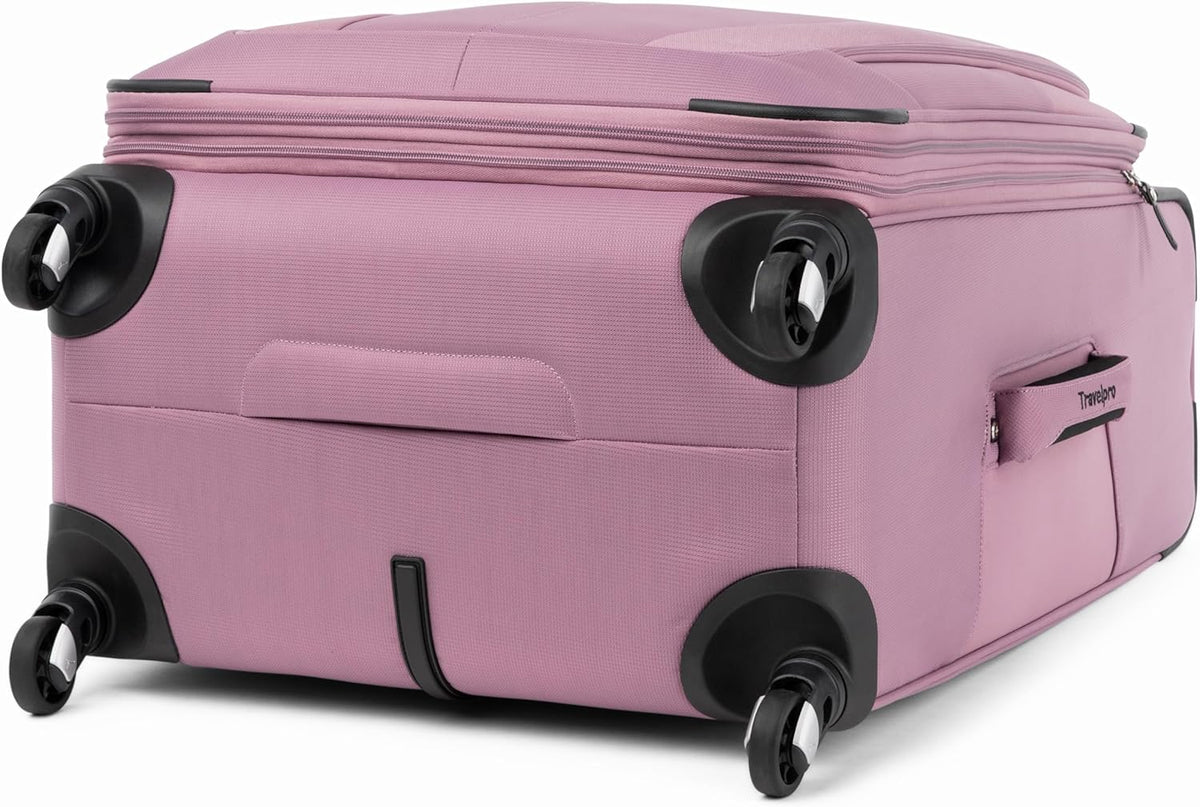 Maxlite 5 Softside Expandable Luggage with 4 Spinner Wheels, Lightweight Suitcase, Men and Women, Slate Green, Carry-on 21-Inch