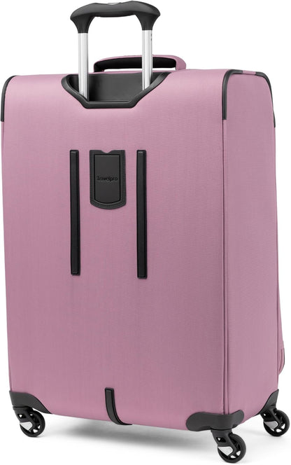 Maxlite 5 Softside Expandable Luggage with 4 Spinner Wheels, Lightweight Suitcase, Men and Women, Slate Green, Carry-on 21-Inch