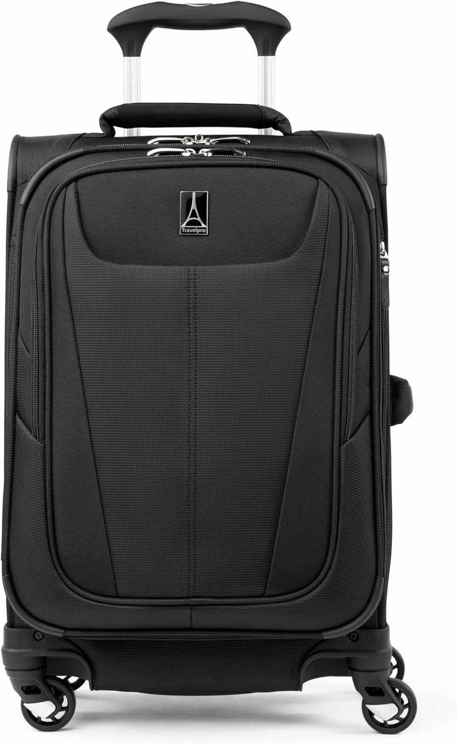 Maxlite 5 Softside Expandable Luggage with 4 Spinner Wheels, Lightweight Suitcase, Men and Women, Slate Green, Carry-on 21-Inch