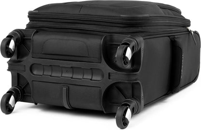 Maxlite 5 Softside Expandable Luggage with 4 Spinner Wheels, Lightweight Suitcase, Men and Women, Slate Green, Carry-on 21-Inch
