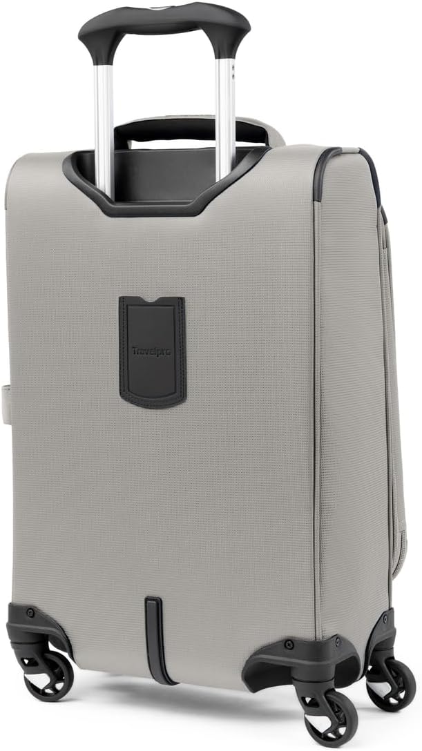 Maxlite 5 Softside Expandable Luggage with 4 Spinner Wheels, Lightweight Suitcase, Men and Women, Slate Green, Carry-on 21-Inch