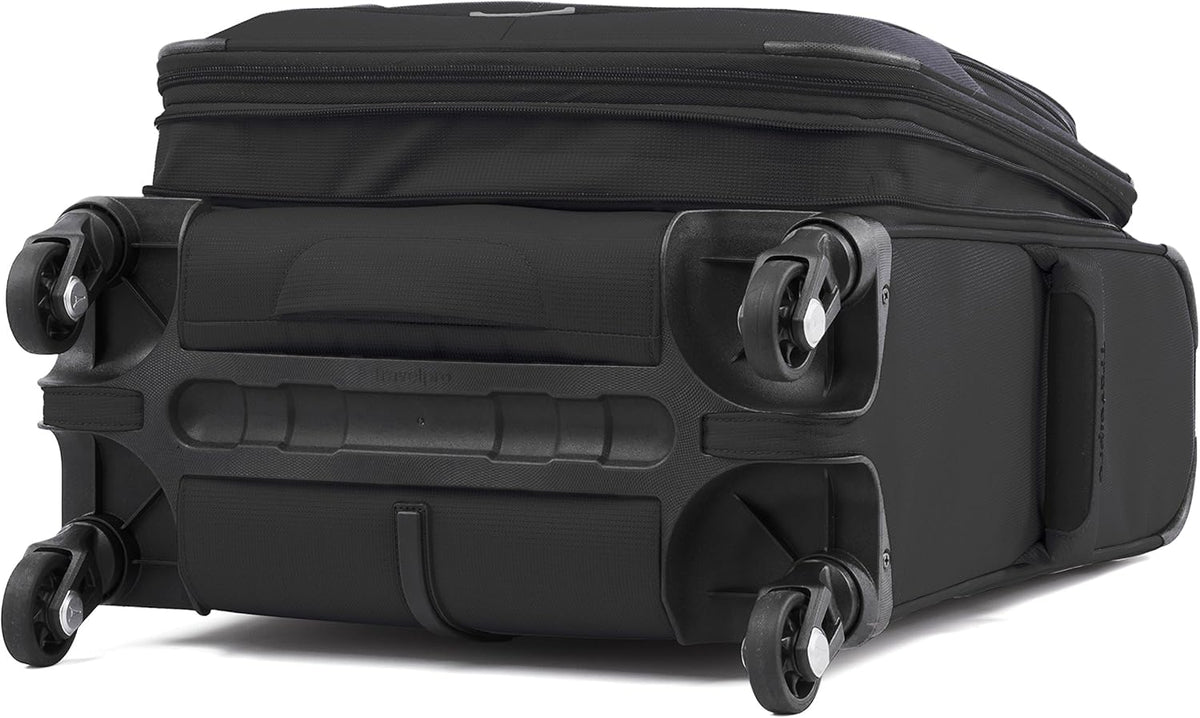 Maxlite 5 Softside Expandable Luggage with 4 Spinner Wheels, Lightweight Suitcase, Men and Women, Slate Green, Carry-on 21-Inch